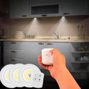 Lâmpada Spot LED Sem Fio MagiLight – Com Controle Remoto e Instalação Fácil