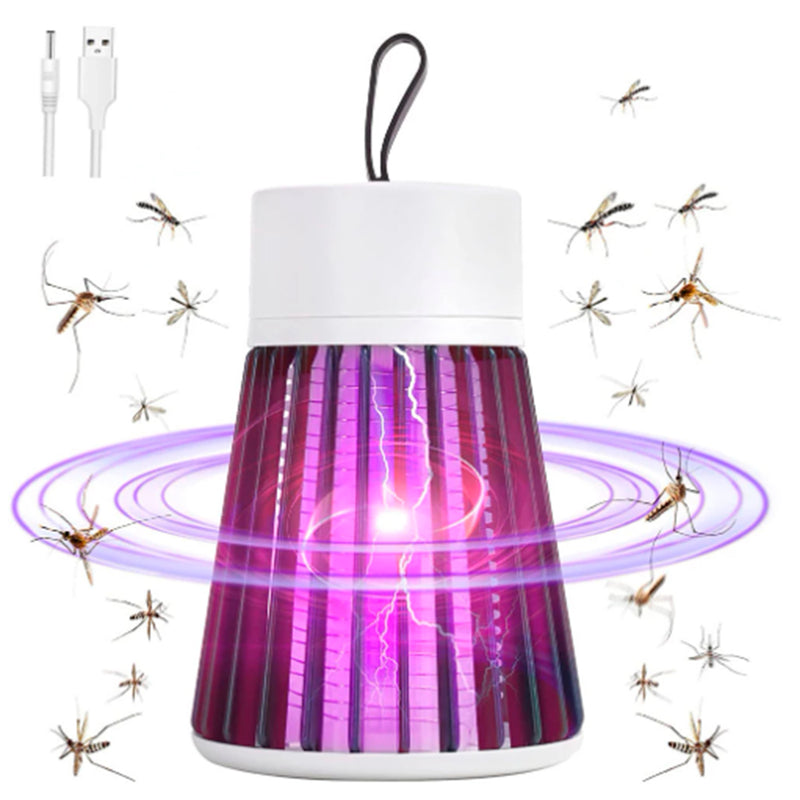 Lâmpada Ultravioleta Mata Mosquito USB Recarregável