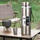 Garrafa Térmica 1000ml Inox Com Infusor Quente Fria Aço Inox