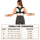 Corretor Postural Ajustável – Suporte para Postura Correta da Coluna, Ombros, Lombar e Cravícula