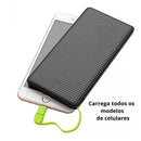 Carregador Power Bank 5000mAh Portátil – Carregue Seu Celular em Qualquer Lugar | Neverdie Store