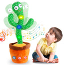 Cacto de Pelúcia Interativo para Crianças – Dança, Toca Música e Repete a Fala