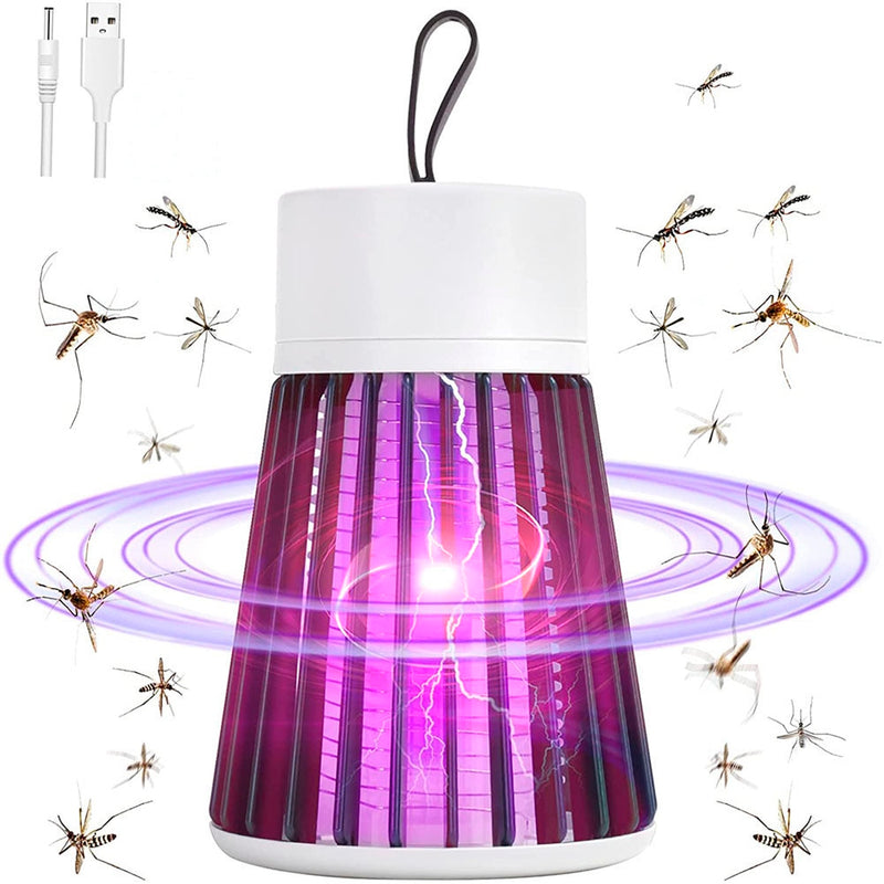 Lâmpada Ultravioleta Mata Mosquito USB Recarregável