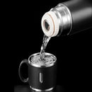 Garrafa Térmica Inox 500ml + 2 Xícaras – Conservação de Temperatura