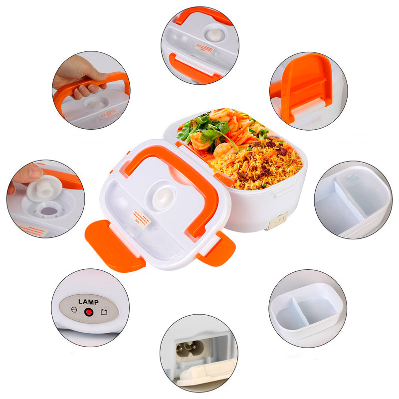 Marmita Térmica Elétrica USB – Solução Rápida e Prática Para Comer Bem Onde Quiser