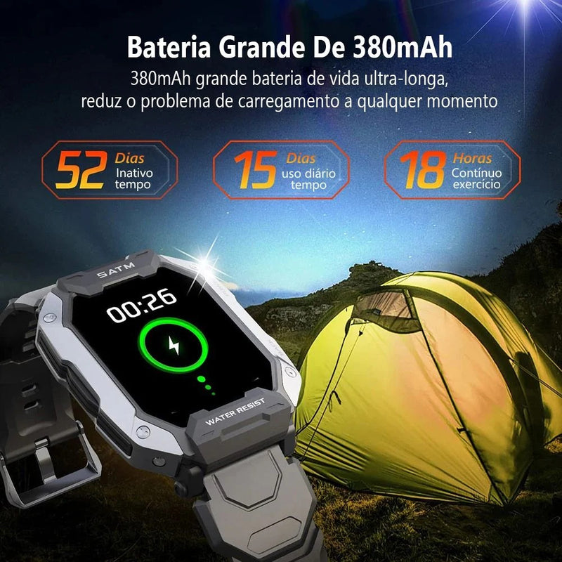 Relógio Militar Inteligente Smartwatch