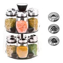 Porta Condimentos Giratório 360º – Organizador de Temperos com Design Compacto e Funcional