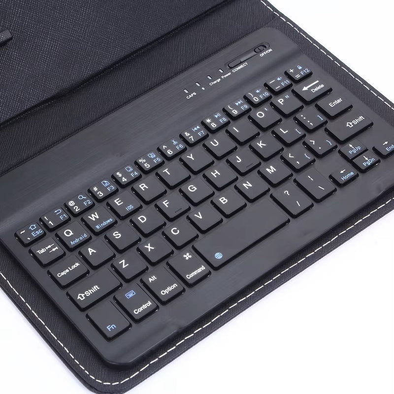 Capa Protetora Com Teclado Bluetooth Para Tablet e Celular