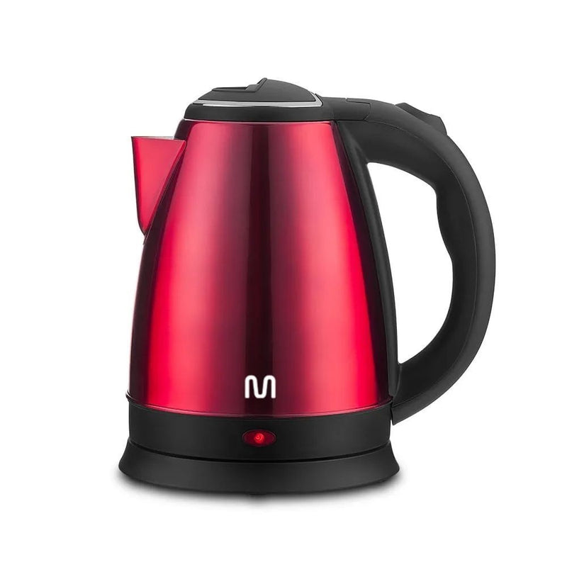 Chaleira Elétrica Multi BE017 Vermelha 1,8L – 1200W, Base Removível e Bico com Peneira
