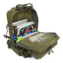 Mochila Tática Militar 50L Reforçada – Impermeável, Cargueira em Poliéster para Aventuras e Viagens