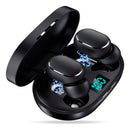 Fone de Ouvido Bluetooth E6s TWS 5.0 com Tela LED Digital – Som Estéreo e Conexão Rápida