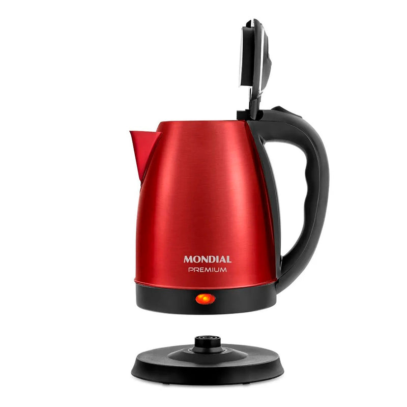 Chaleira Elétrica Mondial Pratic CE-06-R Vermelha 220V – Design Moderno e Potência