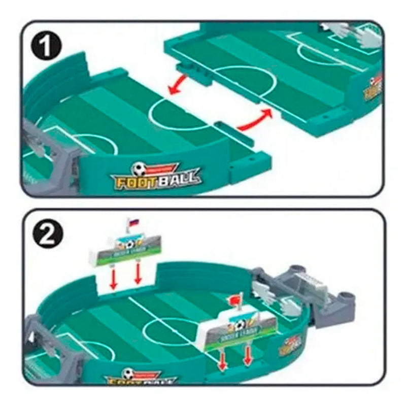 Jogo de Futebol de Tabuleiro para Crianças – Pebolim Portátil e Educativo