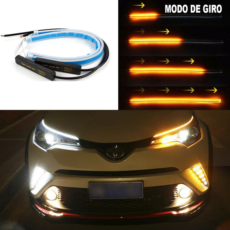 Fita Para Farol LED DLR Diurna Flexível Universal