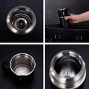 Garrafa Térmica Inox 500ml + 2 Xícaras – Conservação de Temperatura