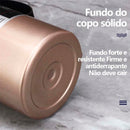 Garrafa Térmica 1000ml Inox Com Infusor Quente Fria Aço Inox