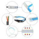 Fita LED DRL Diurna Flexível para Farol – Modelo Universal para Carros