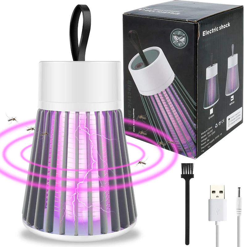 Lâmpada Ultravioleta Mata Mosquito USB Recarregável