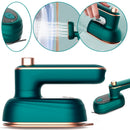 Ferro de Passar a Vapor Portátil Mini – Ideal para Viagens e Roupas Delicadas (Bivolt)