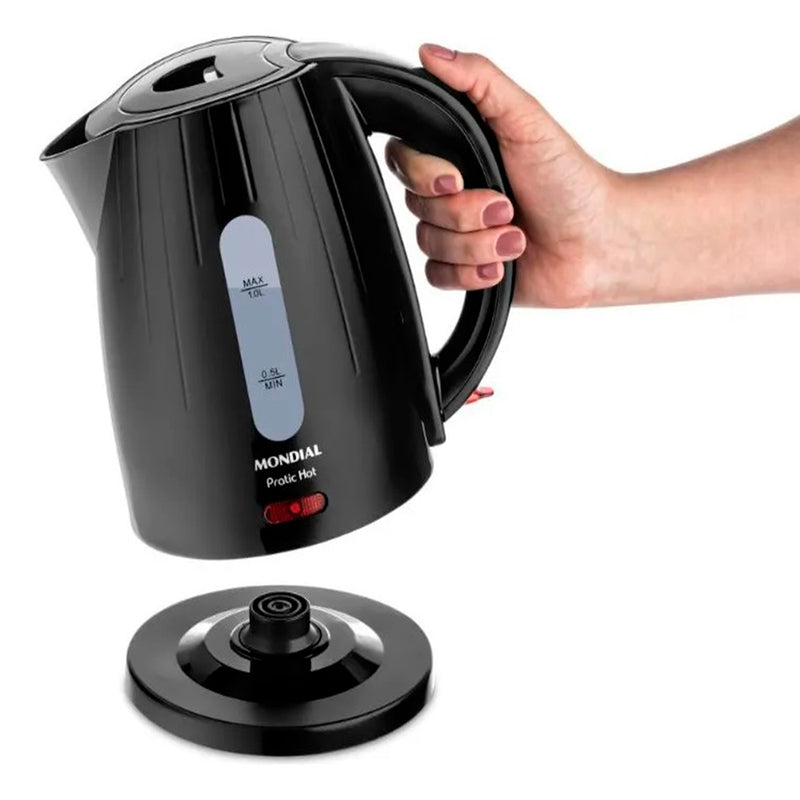 Chaleira Elétrica Mondial Pratic Hot CE-07 – Rápida, Potente e Segura (220V)