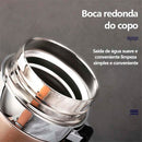 Garrafa Térmica 1000ml Inox Com Infusor Quente Fria Aço Inox