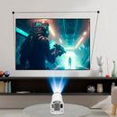 Mini Projetor 4K com Android 11 – Wi-Fi 6, BT5.0, 200 ANSI, 1280x720P Nativo, Suporte 1080P e 4K