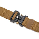 Cinto Tático Militar Lona de Nylon com Fivela de Liga – Alta Resistência e Conforto
