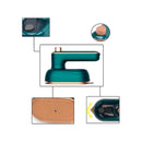 Ferro de Passar a Vapor Portátil Mini – Ideal para Viagens e Roupas Delicadas (Bivolt)