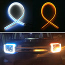 Fita LED DRL Diurna Flexível para Farol – Modelo Universal para Carros