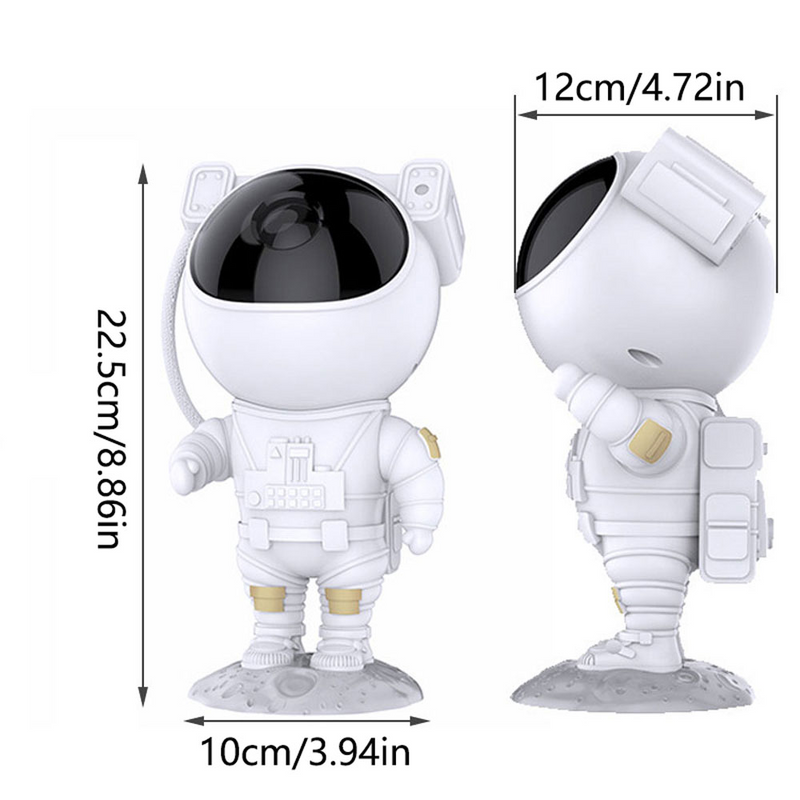Astronauta Galaxy Projetor Céu Estrelado Luz Noturna