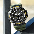 Relógio Cronógrafo Militar Esportivo Masculino – Resistente e à Prova d’Água