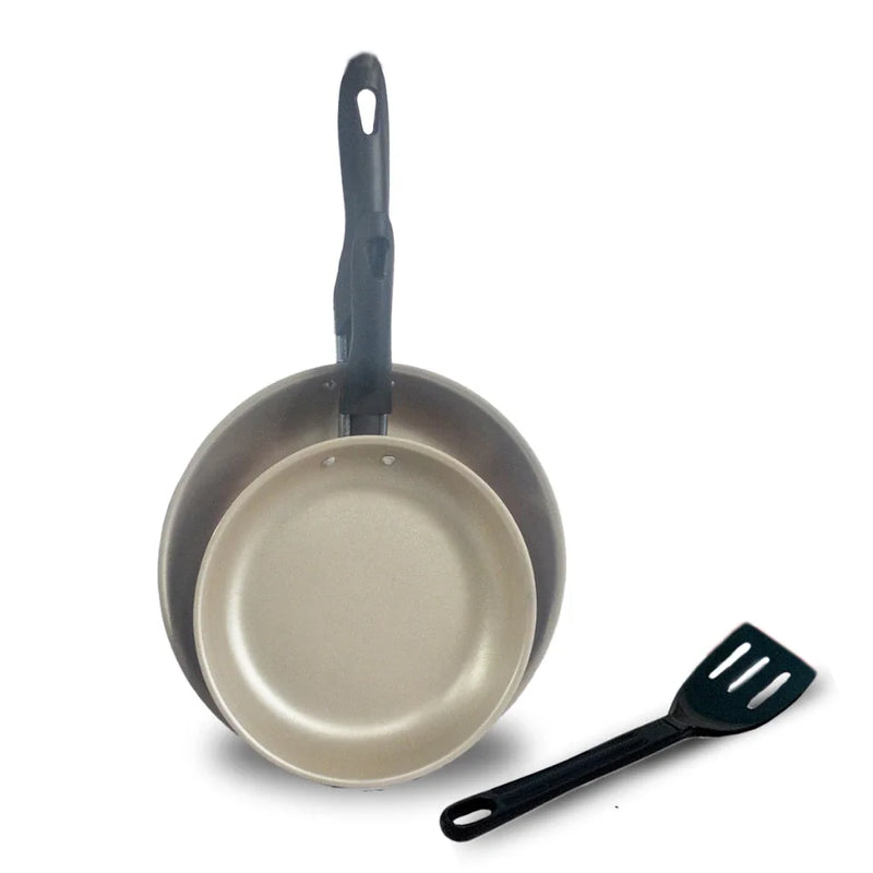 Frigideiras Globalflon Teflon – Kit com 3 Peças Antiaderentes Ideal para Ovos, Grelhados e Mais
