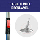 Mop Giratório Completo Nybc – Cesto em Inox com 2 Refis e Saboneteira Integrada