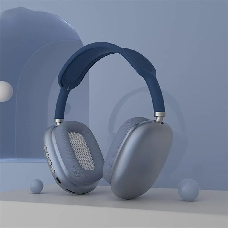 Fone de Ouvido Bluetooth P9 Air HiFi Max – Som Estéreo Sem Fio com Microfone