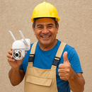 Câmera IP Wi-Fi ICSEE A8 – Monitoramento 360º Com Visão Noturna, Áudio Bidirecional e Resolução 1080p