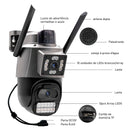 Câmera de Segurança 6MP Icsee – 4K, Wi-Fi, Smart 360º com App para Celular