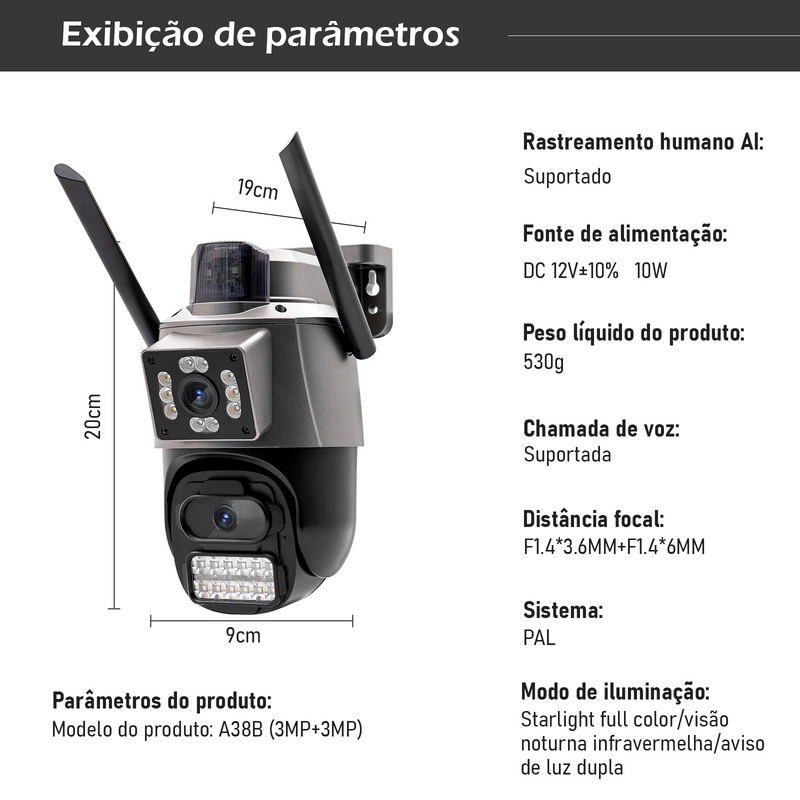 Câmera para Casa e Escritório