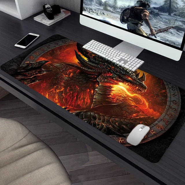 Mouse Pad Gamer Grande – Estampas Criativas para Setup Gamer
