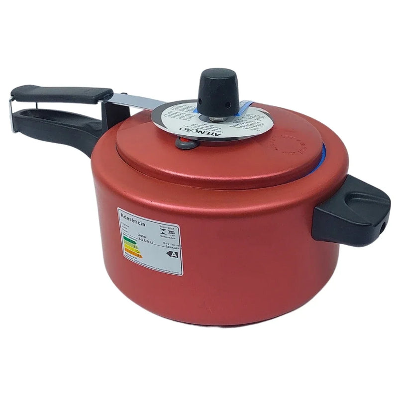 Panela de Pressão Teflon 2,5L Antiaderente – Ideal para Porções Pequenas