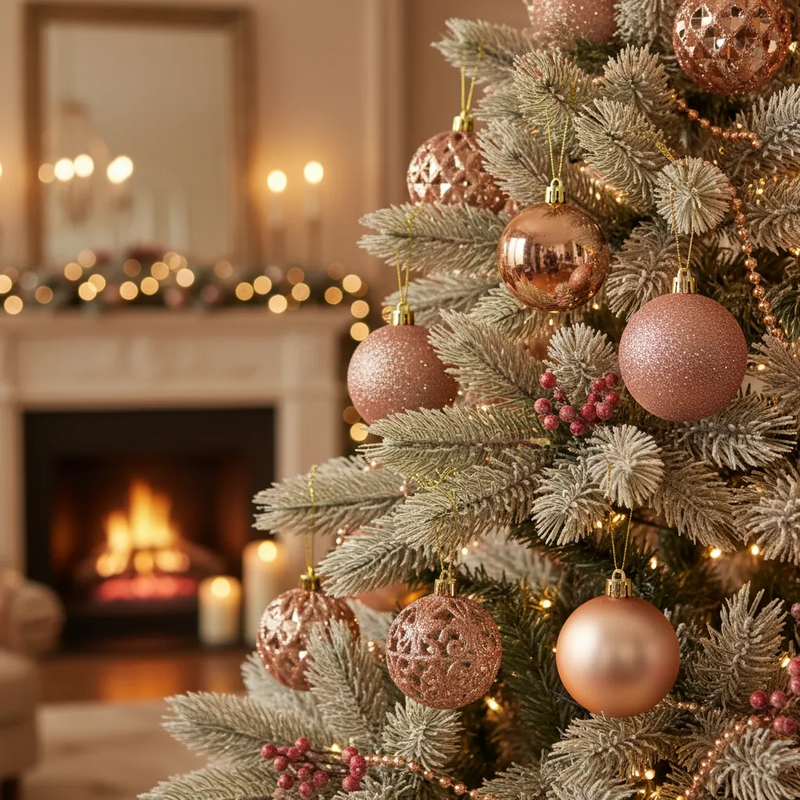 bolas de natal vermelhas