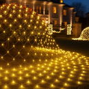 rede luzes led natal