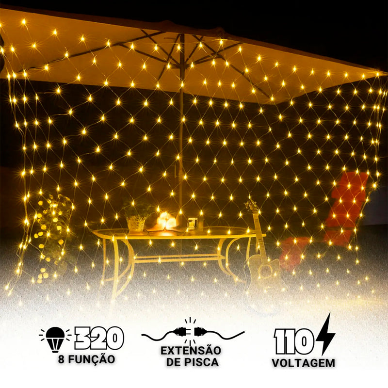 iluminação natalina 110v