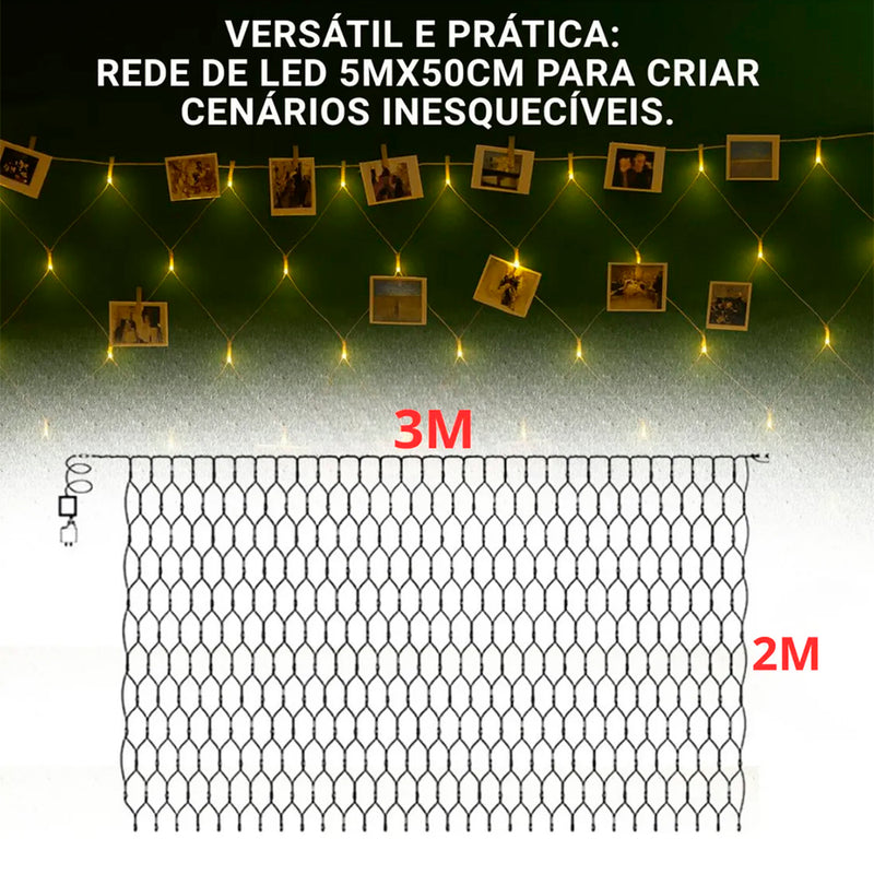 luzes natal pisca