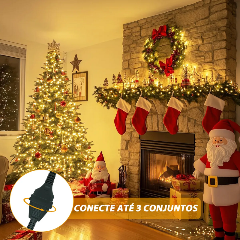 pisca pisca branco quente