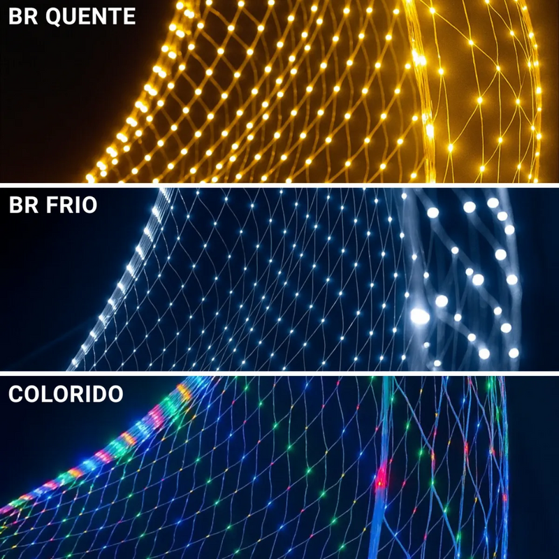 pisca pisca decoração