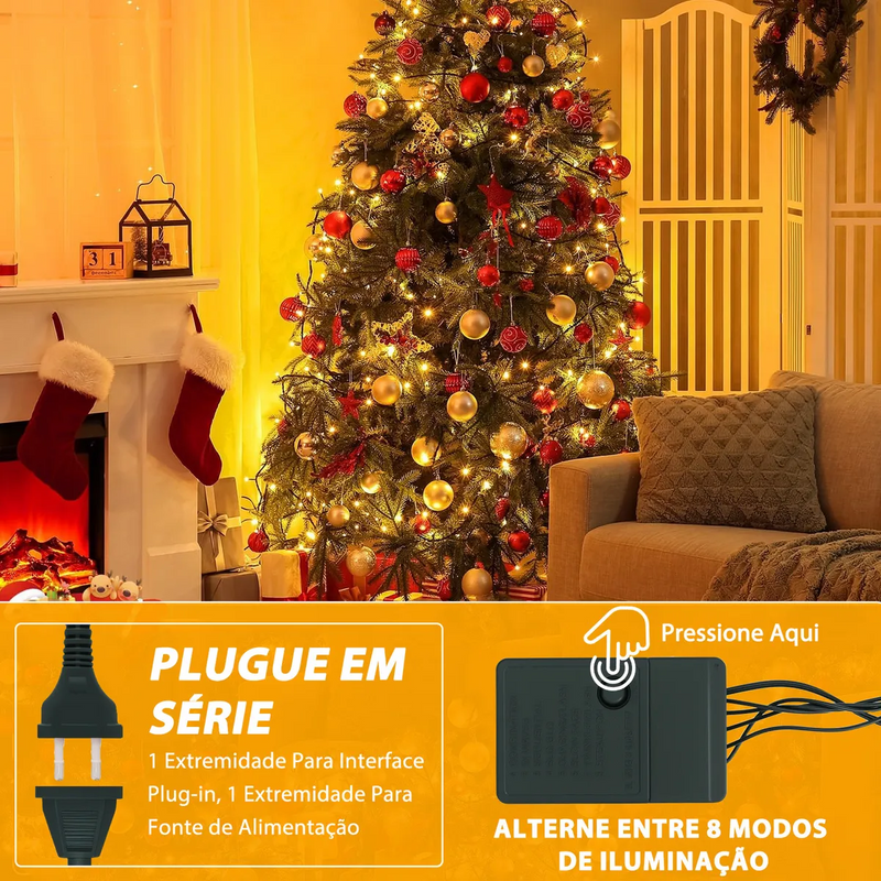 pisca pisca para arvore