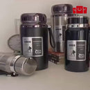 Garrafa Térmica 1000ml Inox Com Infusor Quente Fria Aço Inox