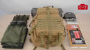 Mochila Tática Militar 50L Reforçada – Impermeável, Cargueira em Poliéster para Aventuras e Viagens