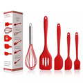 Utensílio de Cozinha Silicone - Kit 05 Und