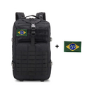 Mochila Tática Militar 50L Reforçada – Impermeável, Cargueira em Poliéster para Aventuras e Viagens